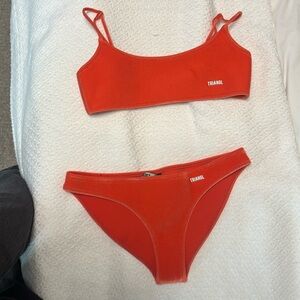 Red Triangl Bikini